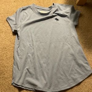 Such a cute blue top!